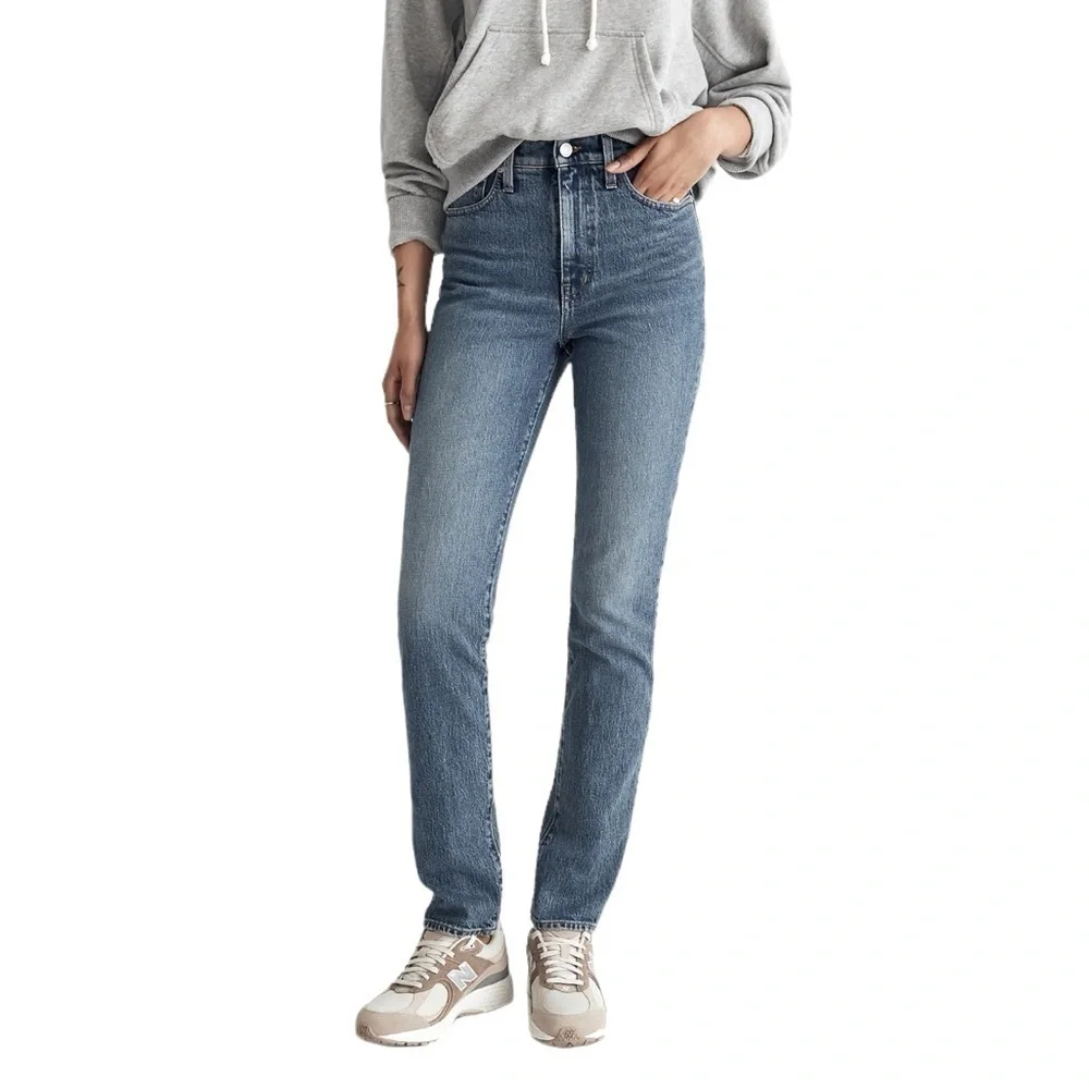 Madewell The Perfect Vintage Jean. High Waist. Blue Size 25 #977